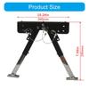 Foldable Step Stabilizer 2.8-11.3in Adjustable Step Stabilizer Support Stabilizer for Campers Trailer Easy Installation