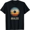 Analog Vinyl Retro Music Lover Vintage Record Audiophile Gift T-Shirt