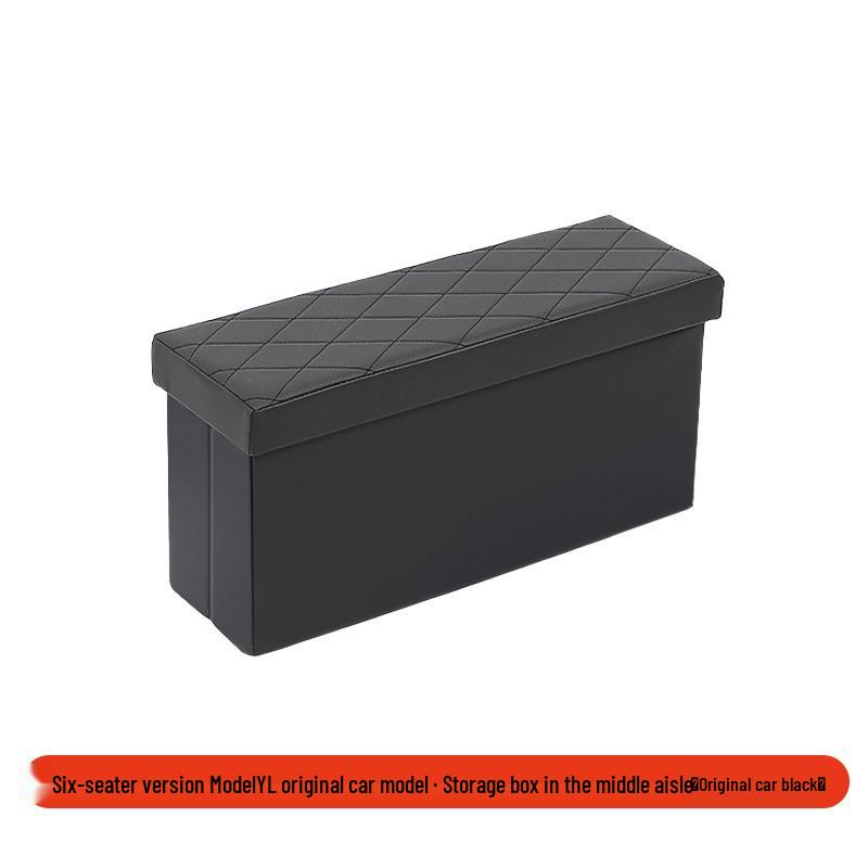 Tesla Model Y Six-Seater Second Row Middle Aisle Storage Box - Interior Accessory