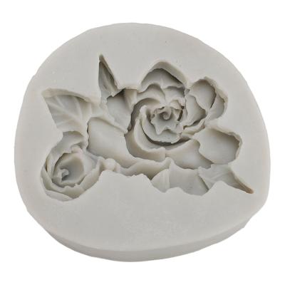 Gardenie Kerzenform Dicke Silikon Blumenform Form für Harz Badekugeln Eisskulpturen