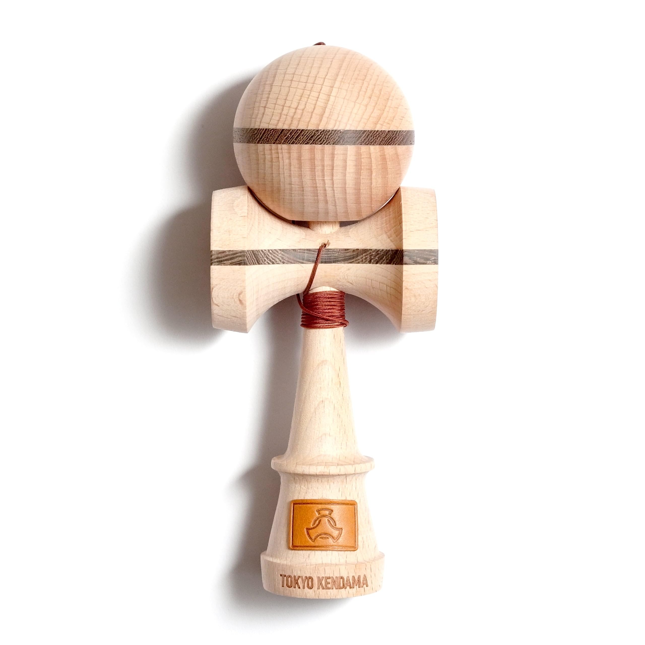 TOKYO KENDAMA x FANKEN Модель-коллаборация БУК & ВЕНГЕ 5-я форма Растущая Кендама из Бука и Венге Оснащена подшипниками, Без химических красок,