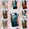 Legendary Chinese Dragon Phone Case For iPhone 17 Air 15 16e 14 13 Pro Max Coque 12 11 Pro Max PLUS Cover