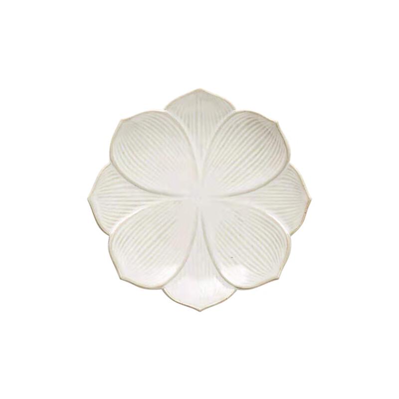

Changbaosen Lotus Ceramic Breakfast Plate