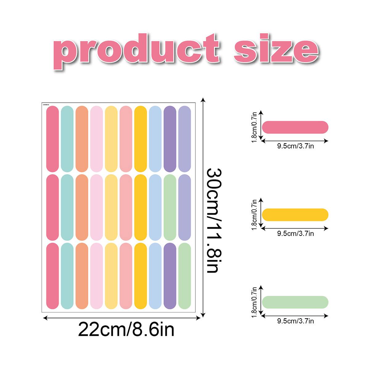 10 Sheets Colorful Heart Love Wall Stickers, Children s Bedroom, Nursery, Classroom, Decoration Heart Sticker