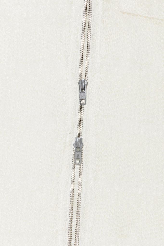 VIVASTUDIO Gardeners Knitted Half Shirt Jacket [Ivory]