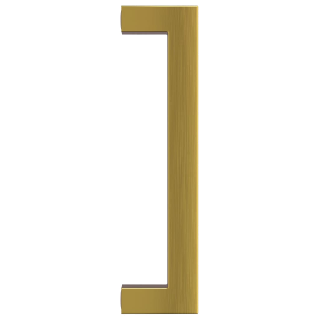 Furniture Handles 20 Pcs Gold 128 Mm Stainless Steel