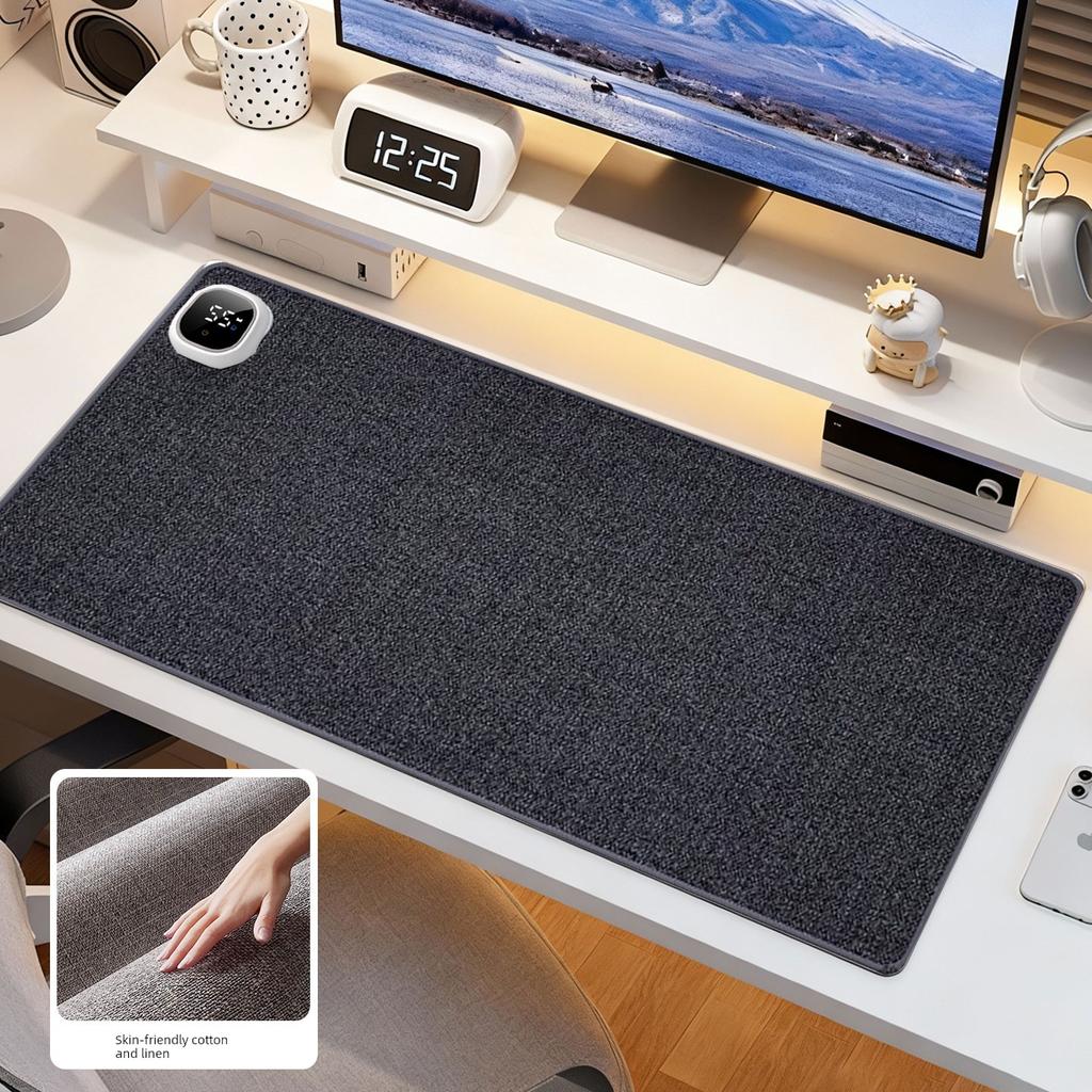 Heated Mouse Pad, Office Desk Warmer, Computer Desktop Heating Pad, Student Homework Heating Pad, Thickened Hand Warmer Pad