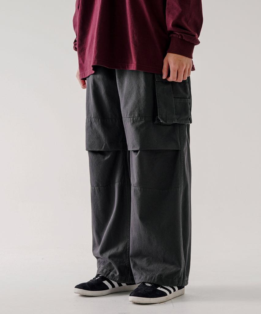 EZKATON Step Cargo Pants Deep Grey Kmlp6726