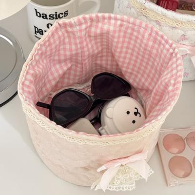 Desktop Organizer Aufbewahrungskorb Heimdekoration Babywindeln Spielzeug Organisationstasche Mehrzweck-Aufbewahrungskorb Niedlicher Quadratischer Rahmen