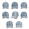 Rhinestones Baseball Hat Fashion Denims Hat Retros Street Hat Sunshades Hat for Women and Men