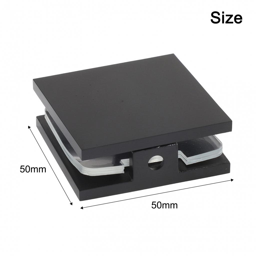 Efficient Installation with Brass UClamp for Tempered Glass Panels