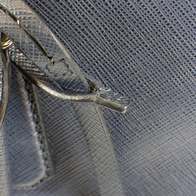 Prada 2VE3689Z2F0216 Aktentasche Marineblau Saffiano Herren