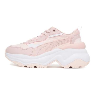 Cilia Wedge Pink White Women Sneakers Mauve-Mist Puma-White 393915-15