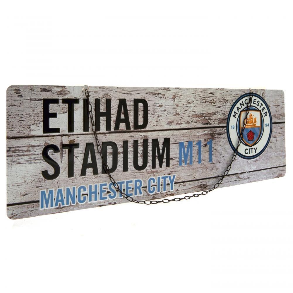 Rustikální plaketa Manchester City FC