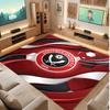 Sheffield United Football Print Crystal Velvet Rug, Comfortable Water Absorbent Non Slip Indoor Floor Carpet