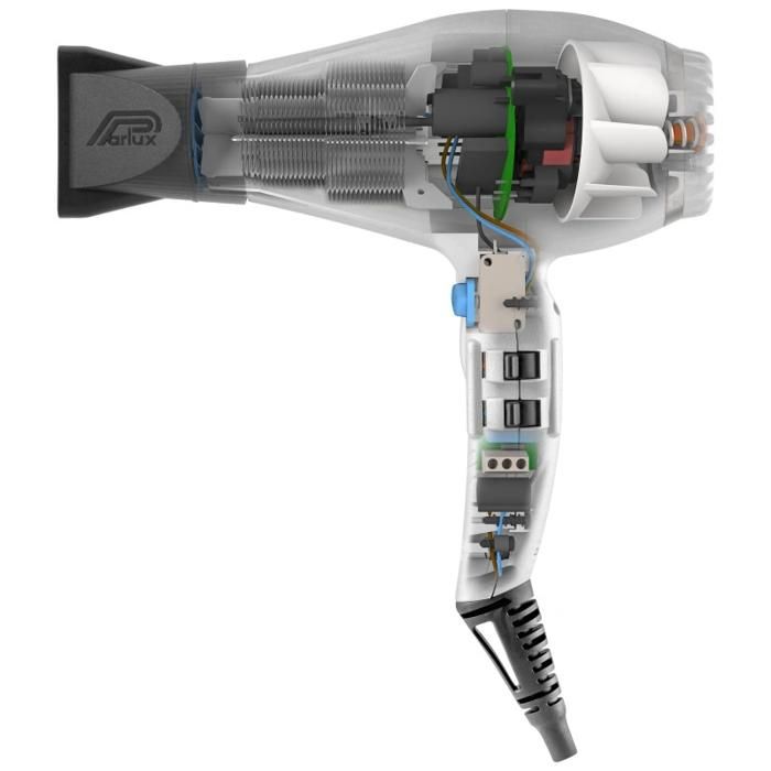 Sèche-cheveux Digitalyon Argent + Diffuseur Magic Sense Parlux