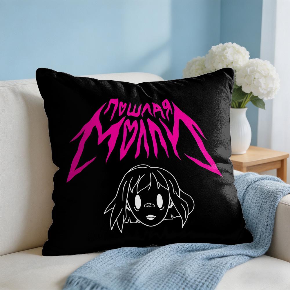 PPoshlaya Molly Band Music Cushion Cover Square Pillow Bedroom Sofa Leisure Comfort Living Room Home Decoration X