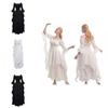 Hs7001 Qita Renaissance-Kostüm mit Polyesterstoff Unisex Mittelalterliches Halloween-Kleid für Spiel Anime Rollenspiel Größen S-xxl)