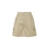 Nike SS24 Woven Fitness Training Solid Color Sports Casual Shorts Women Shorts Khaki FN5682244