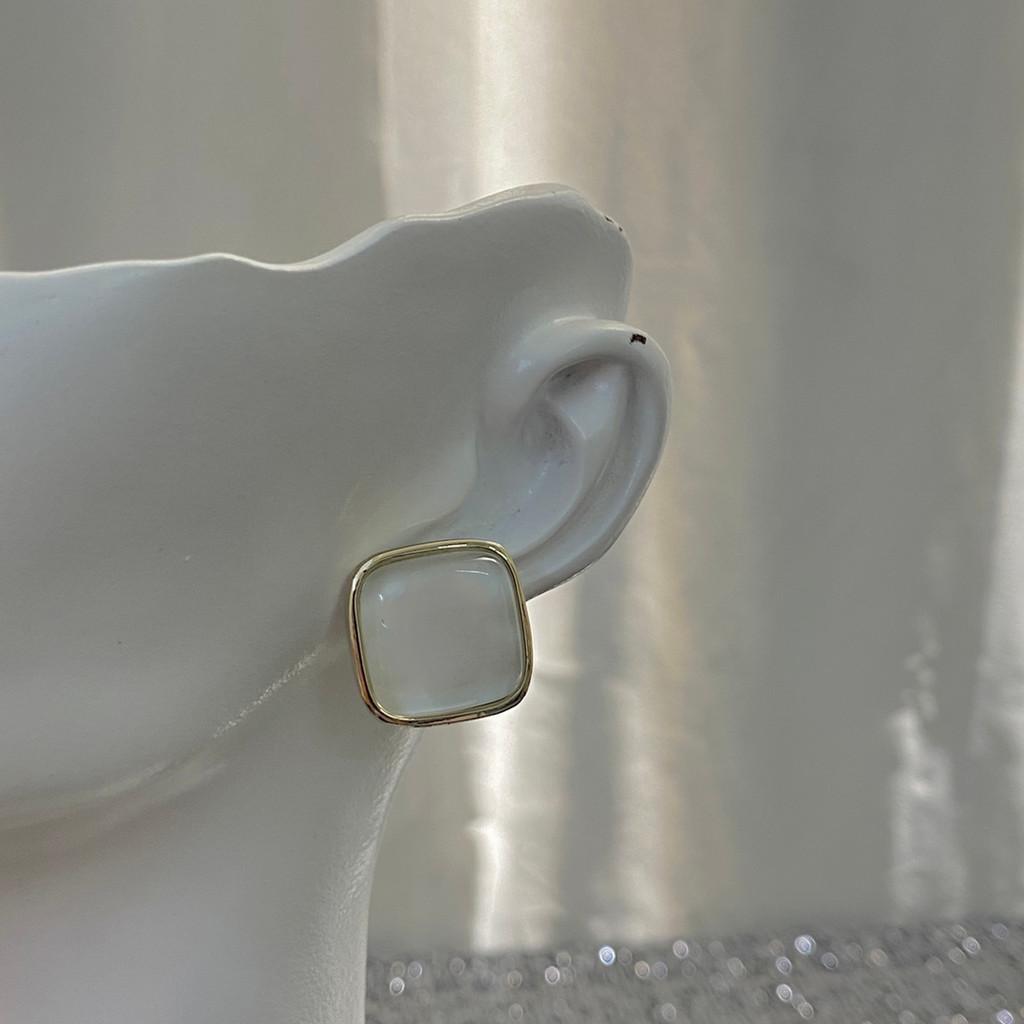 Transparent Sugar Earrings, 4-color Jelly Jewelry, Birthday Gift, High-quality , Free Shipping, Daily Sweet Dressing copper alloy