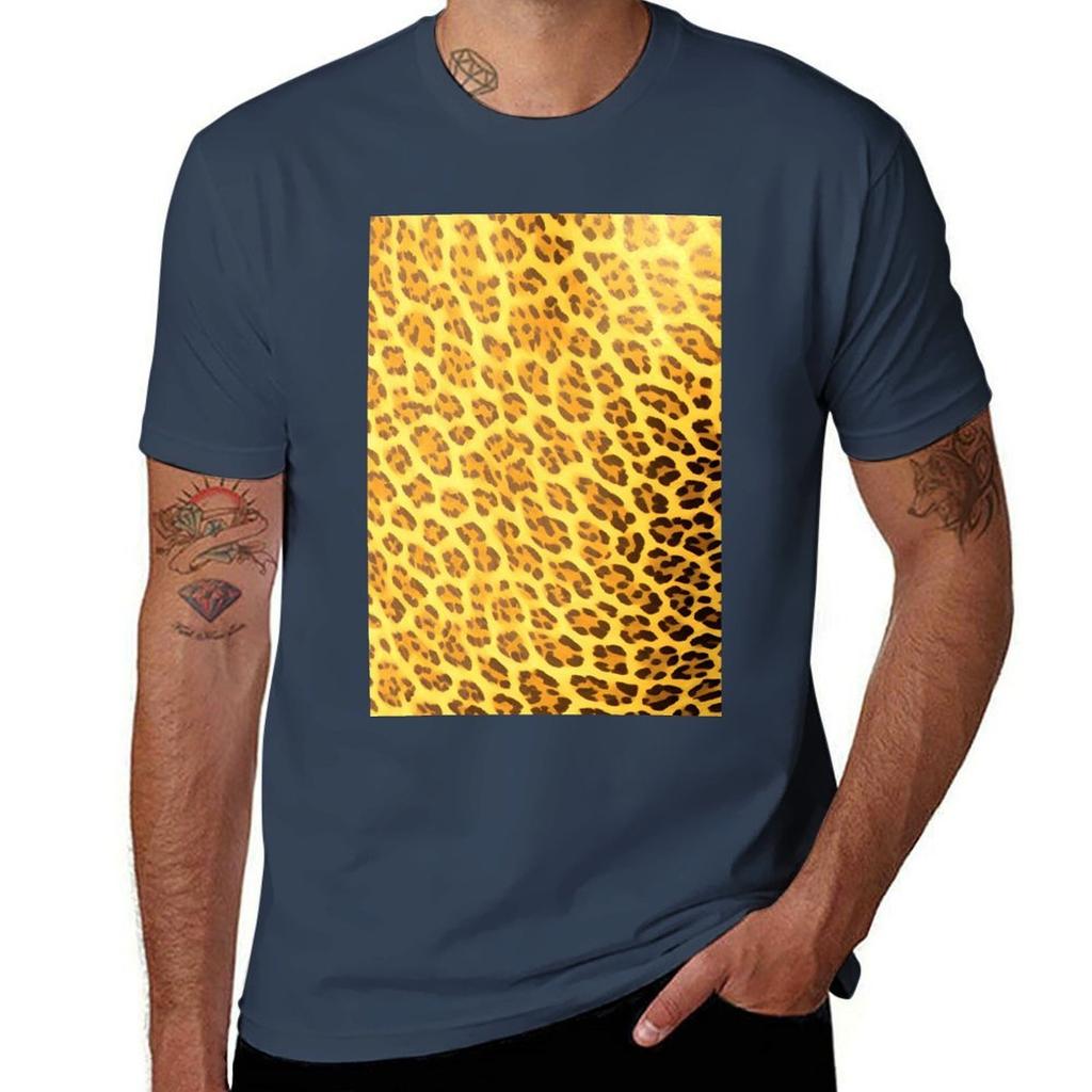 Leopard spots pattern v TShirt Ultra Soft Breathable Tee Top