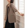 Korean Style Summer New Commuter Ol Single-Breasted Thin Loose Fashion Casual Drape Short Sleeve Suit Outerwear All-Matching