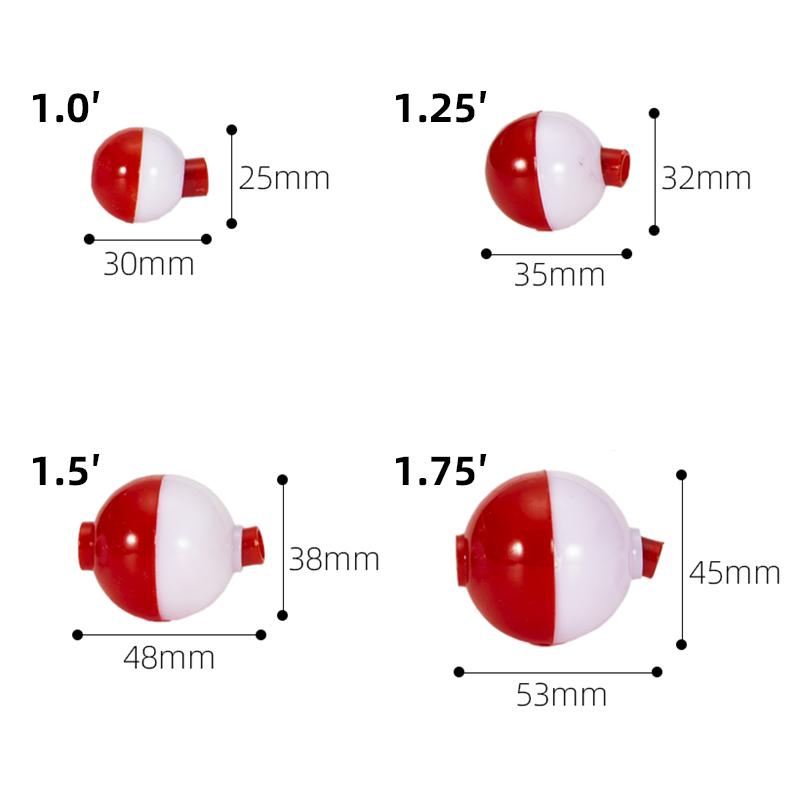 Fishing Ball Type Fish Float Round Sea Fishing Float Clip Line Big Belly Float Long Cast Buoy