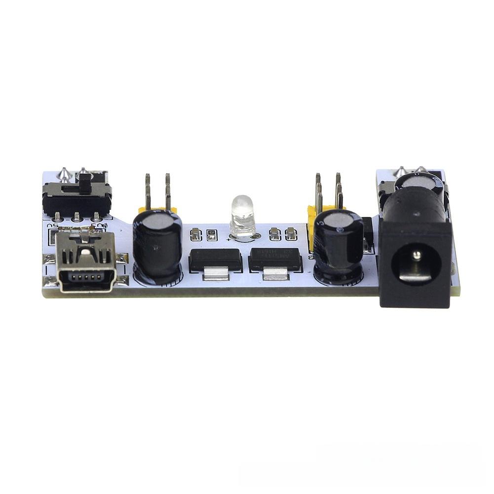 1pc USB Interface 2 Channel 5V/3.3V Breadboard Power Supply Module For Electronic Accessories Easy To Install