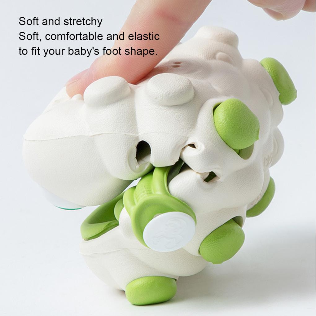 Cute Animal Shape Slippers Durable Clogs Adjustable Garden Toddler Cute Water Slide Toddler Water Slide Kids Clogs