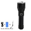 Nufeng High-Power Rechargeable LED Zoom Flashlight