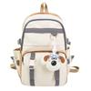 Retro tooling backpack new cute large capacity student class schoolbag casual backpack