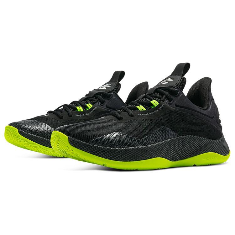 Under Armour Curry HOVR Splash 2 Černá Zelená Pánské Tenisky 3025636-001