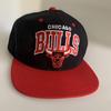 Used 2 Mitchell & Ness Chicago Bulls Caps