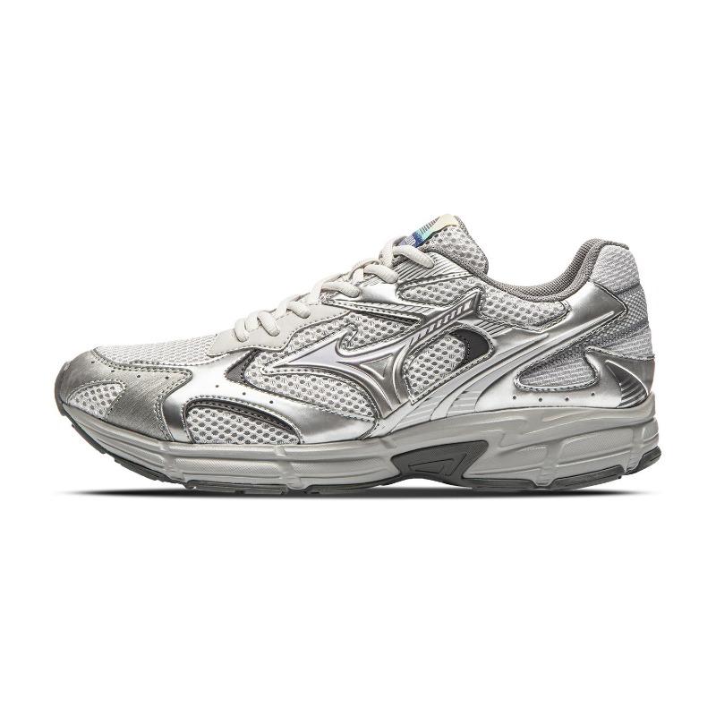 Mizuno Speed 2K Unisex Grey Silver Breathable Retro Running Casual Shoes D1GH252907