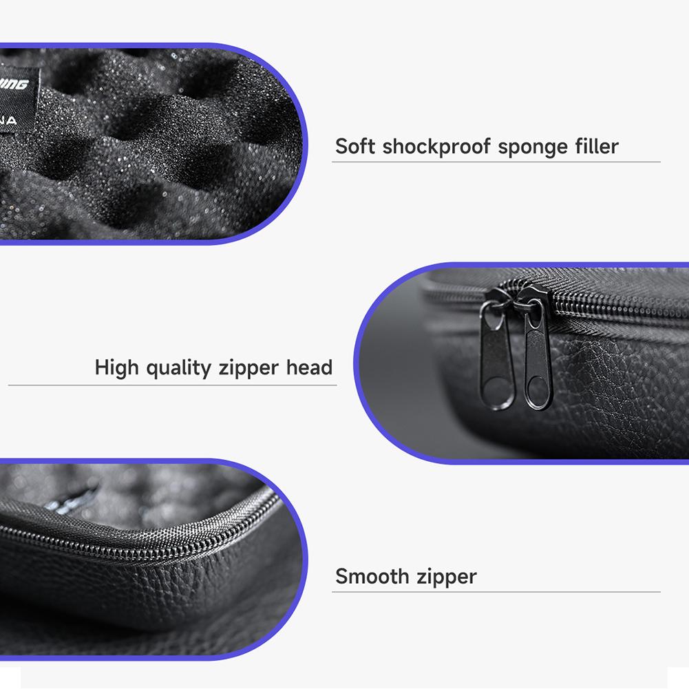 New Portable EVA Fishing Reel Bag Shockproof Waterproof Reel Protective Case Fishing Tackle Storage Case for 1-2 Fishing Reels