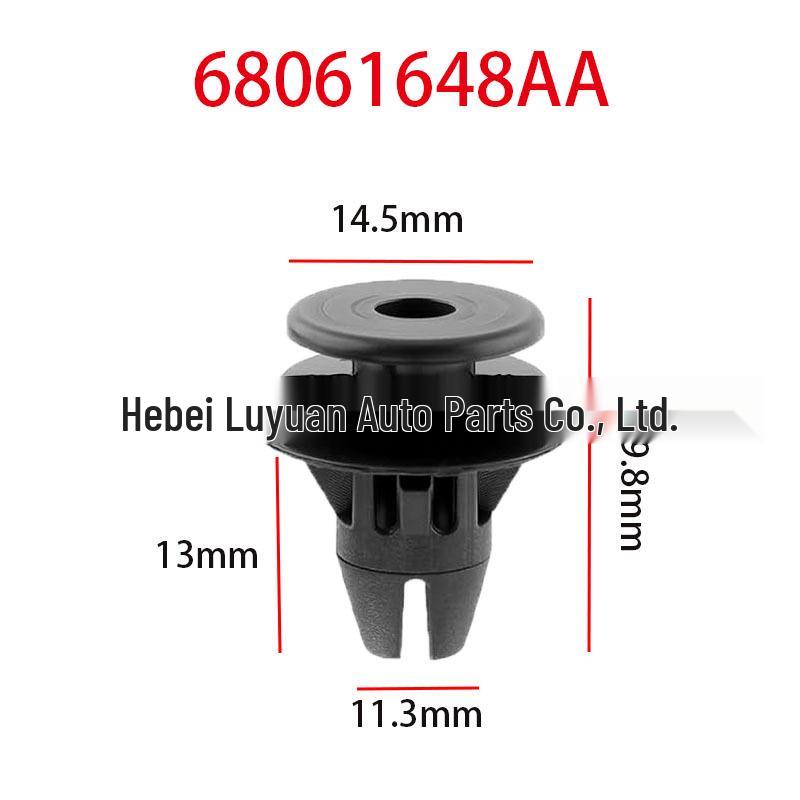 68061648AA Chrysler Dodge Ram Rear Tail Light Fixing Clip Tube Buckle