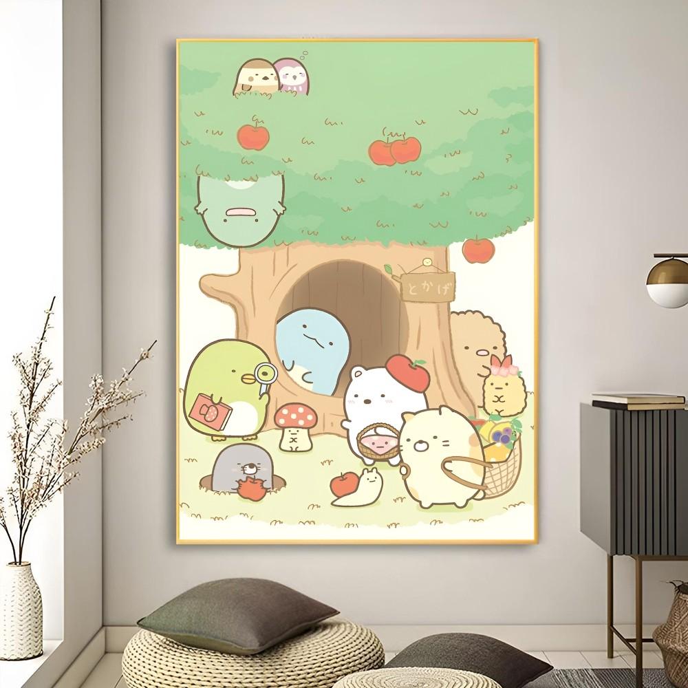Sumikko Gurashi Poster Poster Art Print Bar Living Room Furniture Decor