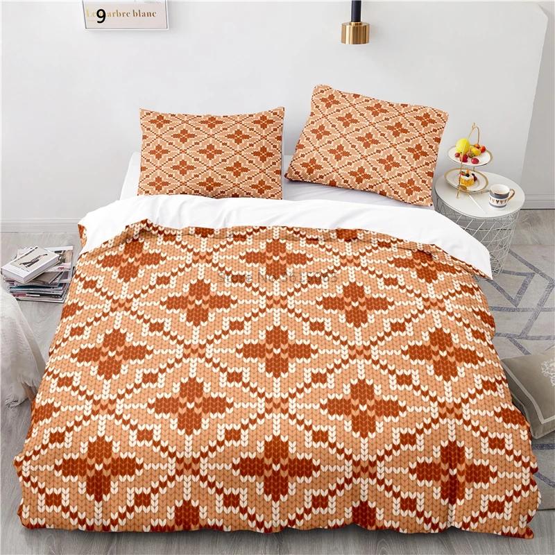 Fashion Nordic Printed 3d Bedding Set Duvet Cover Set Pillowcase Twin Full Queen King Size Bedclothes Bed Linen Drop Shipping