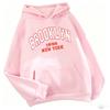 Spring Autumn Hoodies Printed Brooklyn Lette Streetwear Men Women Fashion Oversized Hoodie Tracksuits Unisex Clothing Coat