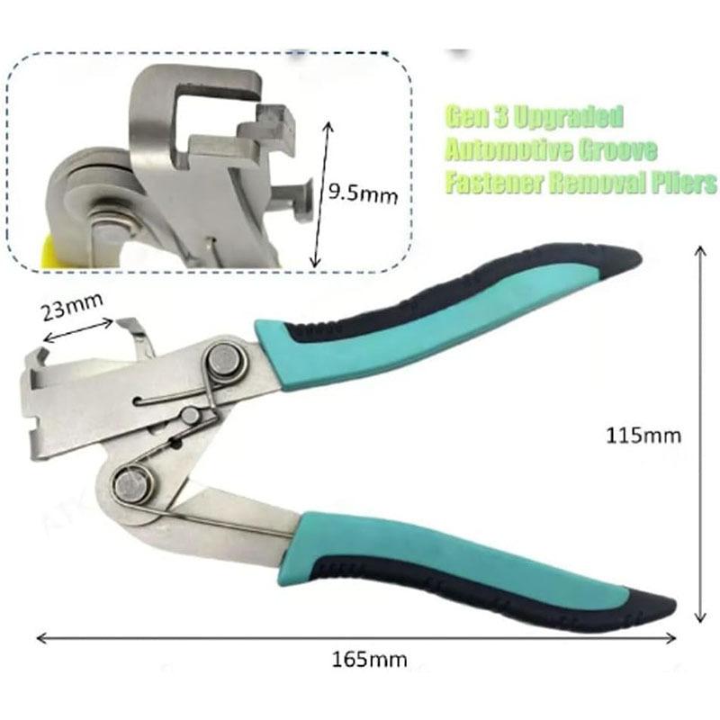 Car Clip Pliers and Disassembly Tools,Multi-functional Panel Removal Pliers for Car Removes Plastic Clips, Buckles, Rivets
