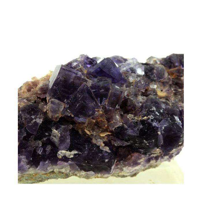 Pierres et Minéraux. Fluorite + Quartz. 233.0 ct. La Cabaña, Berbes, Asturias, Espagne.