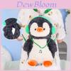 Plush Penguin Backpack With Soft Polyester Fur For Kids And Teens