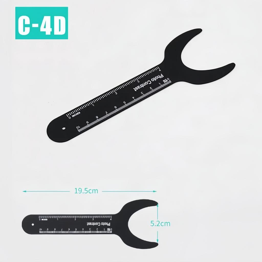 1/6Pcs Dental Autoclave Photo Contrast Board Photography Black Background Board Durable Palatal Contraster Board Oral Cheek