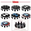 For BMW 4pcs 68mm 56mm Car Cover Wheel Hub Center Caps Badge Logo Emblem M X1 X3 X5 X6 X7 1 3 4 5 6 7 Series E36 E39 E46 E60 E90