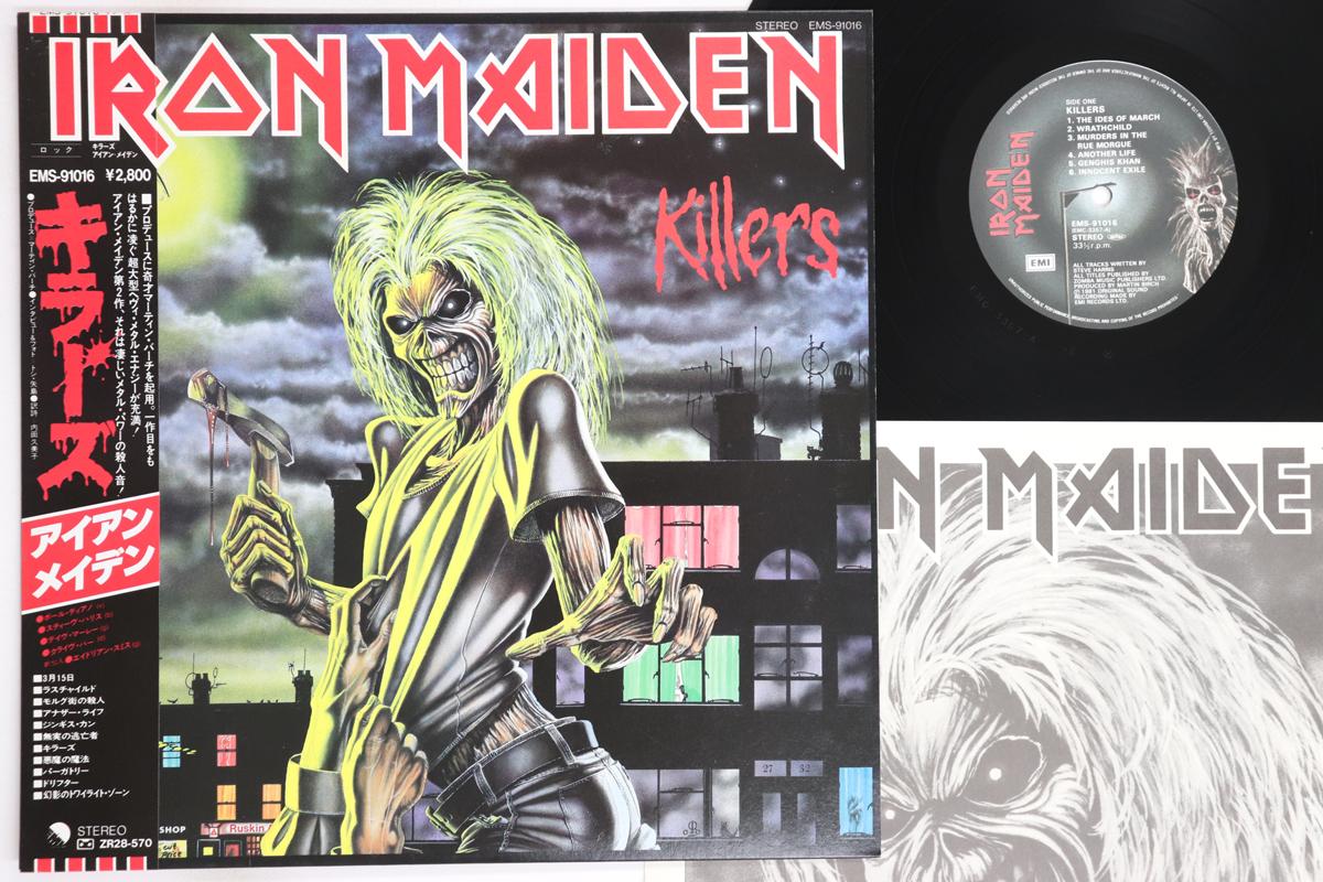 

LP Record IRON MAIDEN - Killers EMS91016 EMI 1981 Japan Obi Metal Used