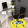 1pc SpongeBob SquarePants Round Carpet, Made of Polyester,Perfect for Decorating Office Chairs, Living Rooms,fplt176