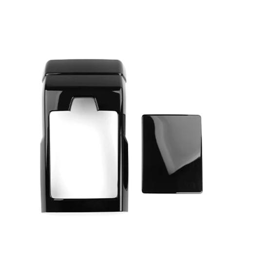 For Hyundai Santa Fe MX5 2024 2025 Car Rear Seat AC Air Vent Decorative Frame Back Anti-kick Cover Interior Styling Accessories