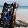 Manga Series Black Butlers Bath Towel Microfiber Soft Water Absorbing Breathable For Girl Kids Decorative Cartoon Beach Towel