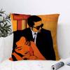 In the Mood for Love Cushion Cover  Piece Short Plush Pillowcase Soft and Washable Mostly Used for Sofa Car