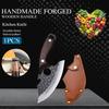 WXCOO Bone Cutting Knife Forged High Hardness Kitchen Knife Meat Cleaver Hand Butcher Knife Fruit Vegetable Cutter